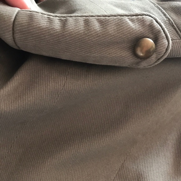 Sold: H&M olive green jacket, military style - Picture 4 of 4